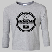 Dream Logo (black print) -Ultra Cotton™ Youth Long Sleeve T-Shirt