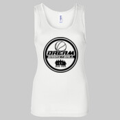 Dream Logo (black print) - Ladies' Baby Rib Tank Top