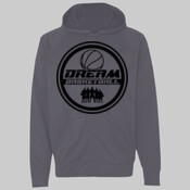 Dream Logo (black) - SPORT TECH FLEECE Hooded Pullover Sweatshirt