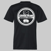 Dream Logo (white) - Youth Short Sleeve Performance T-Shirt